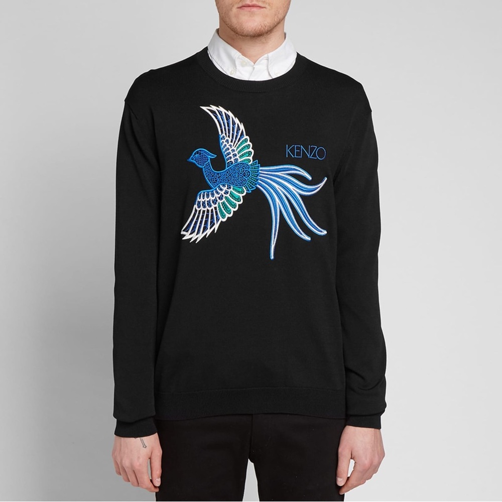 Kenzo Phoenix Logo Crew Knit
